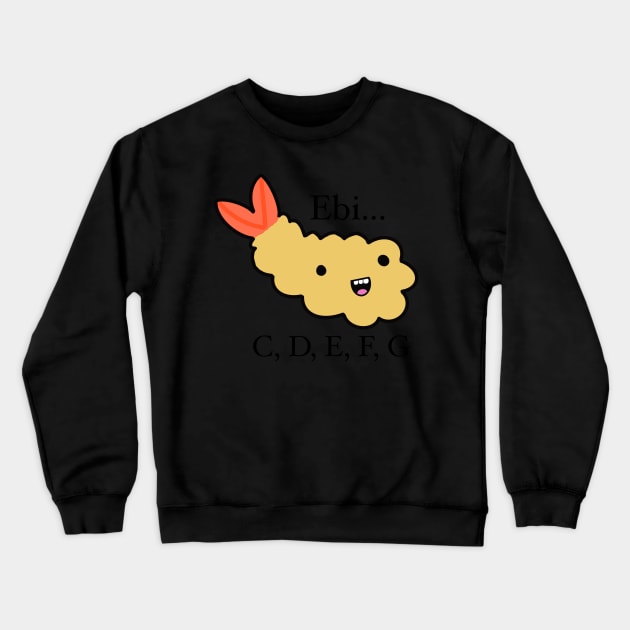 Funny ebi fry pun Crewneck Sweatshirt by AikoAthena